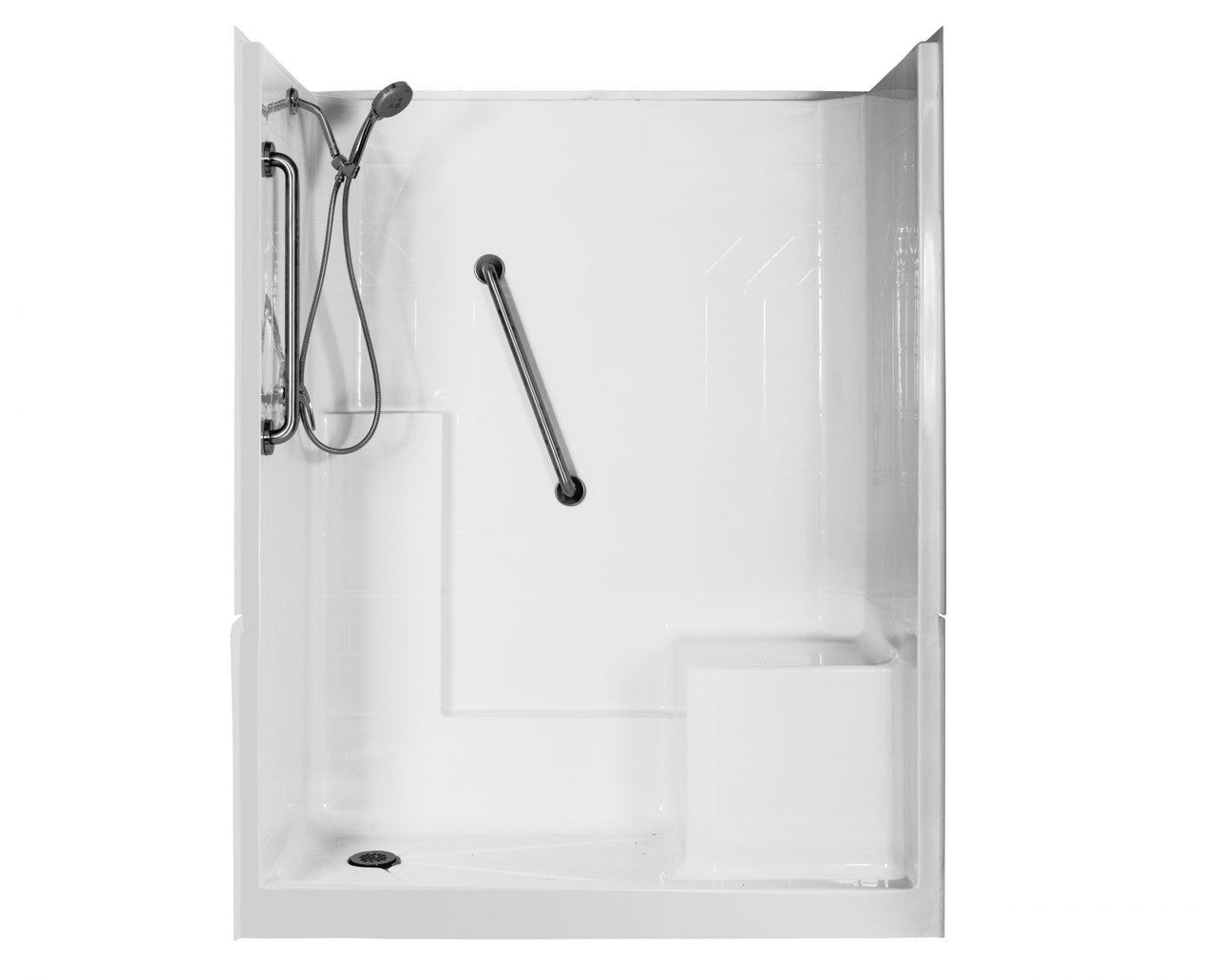 Homeward Bath Elizabeth Low Threshold Shower