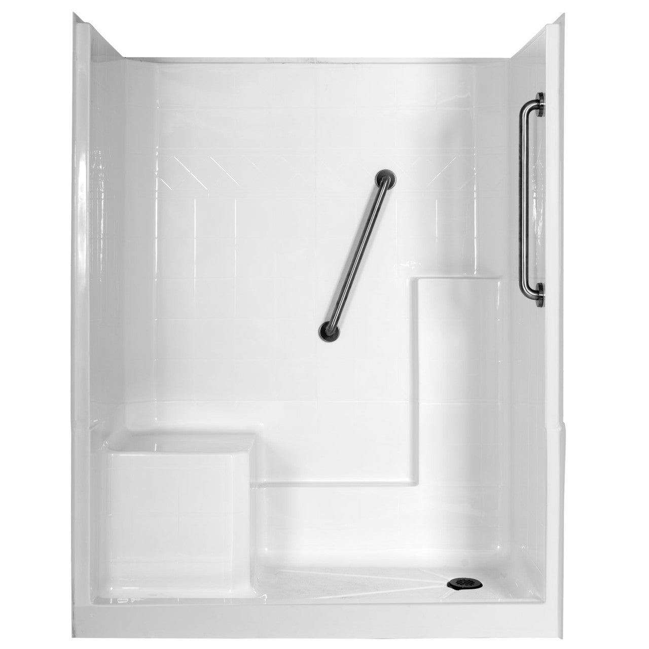 Homeward Bath Elizabeth Low Threshold Shower
