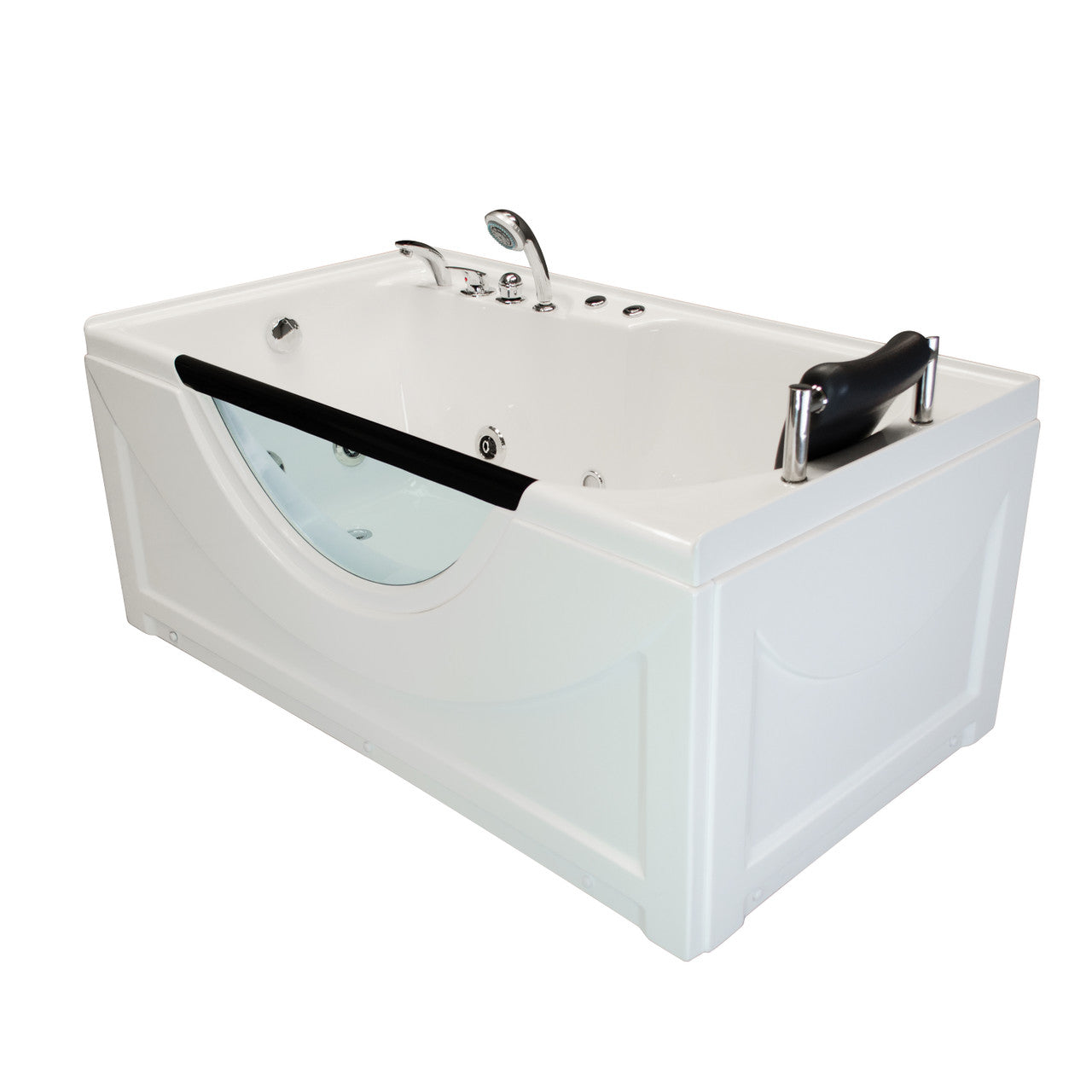 Homeward Bath Lexi Free-Standing Whirlpool Bathtub